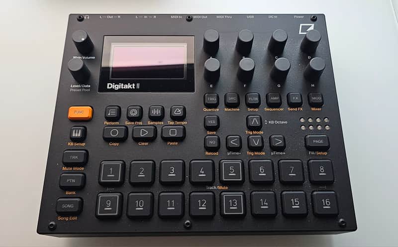Elektron Digitakt II 2025 - Present - Black image 1