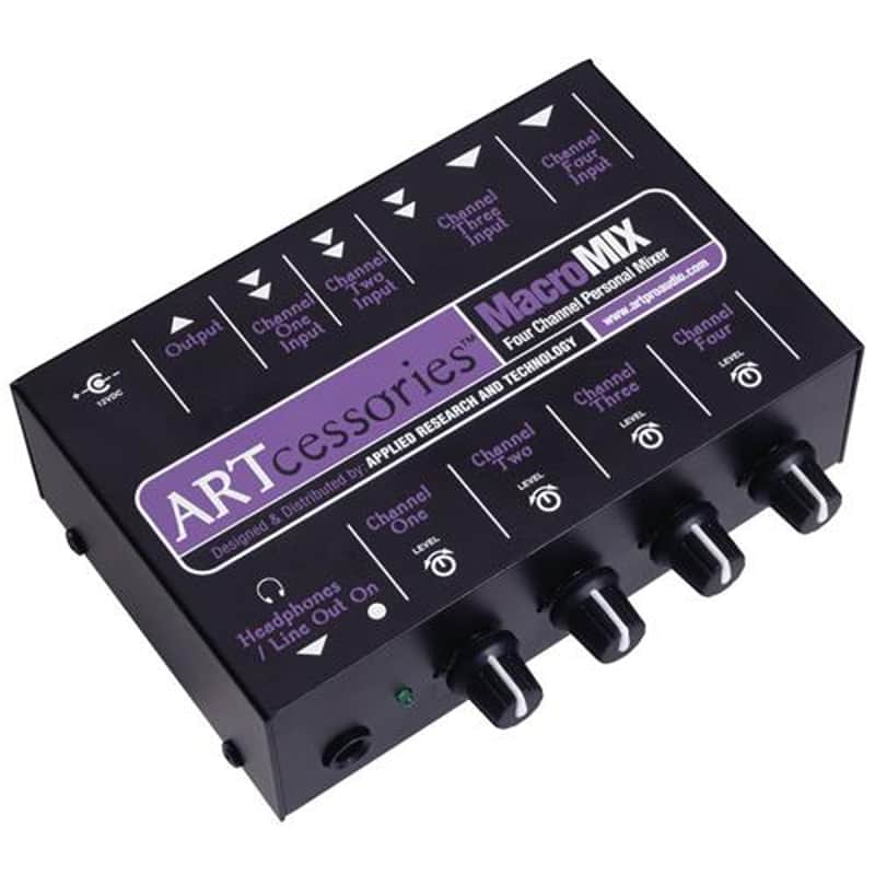 Art Pro Audio MacroMIX Four Channel Personal Mixer image 1
