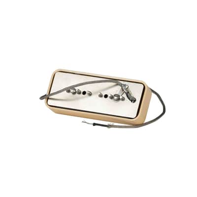 P-90 DC Cream Soapbar, 2-conductor, Potted, 17.4k, Neo Humbucking Pickup image 2