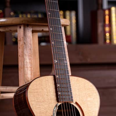 Cort ABSTRACTDELTA Masterpiece Series Deeper OM Body Master Grade Solid Sitka Spruce Mahogany Neck 6-String Acoustic-Electric Guitar w/Hard Case image 8