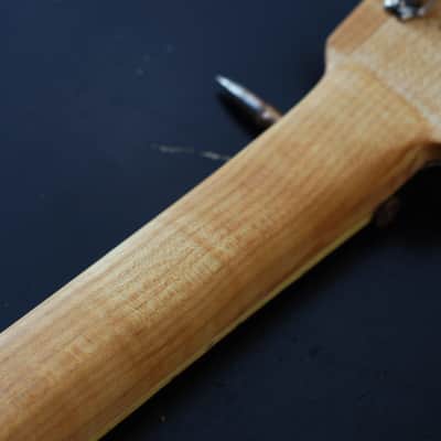 4 string cigarbox style bear skull guitar Spirit image 8