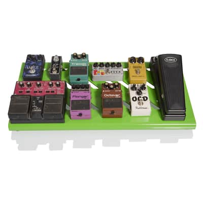 Gator Cases GPB-BAK-GR Large Aluminum Pedal Board with Carry Bag (Green) image 2