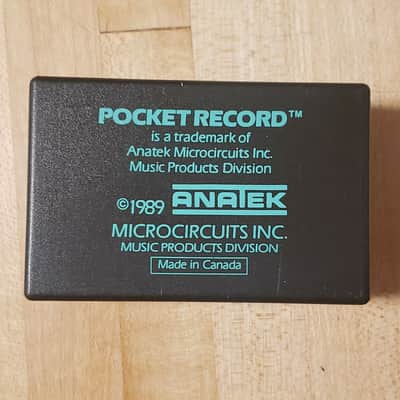 Anatek PocKet Record, Portable hardware MIDI recorder, sequencer, Looper. SysEx. image 2