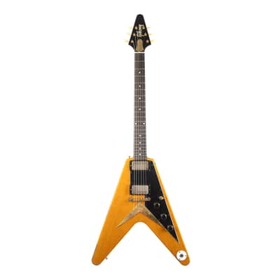 Epiphone Goth '58 Flying V with Floyd Rose Tremolo | Reverb