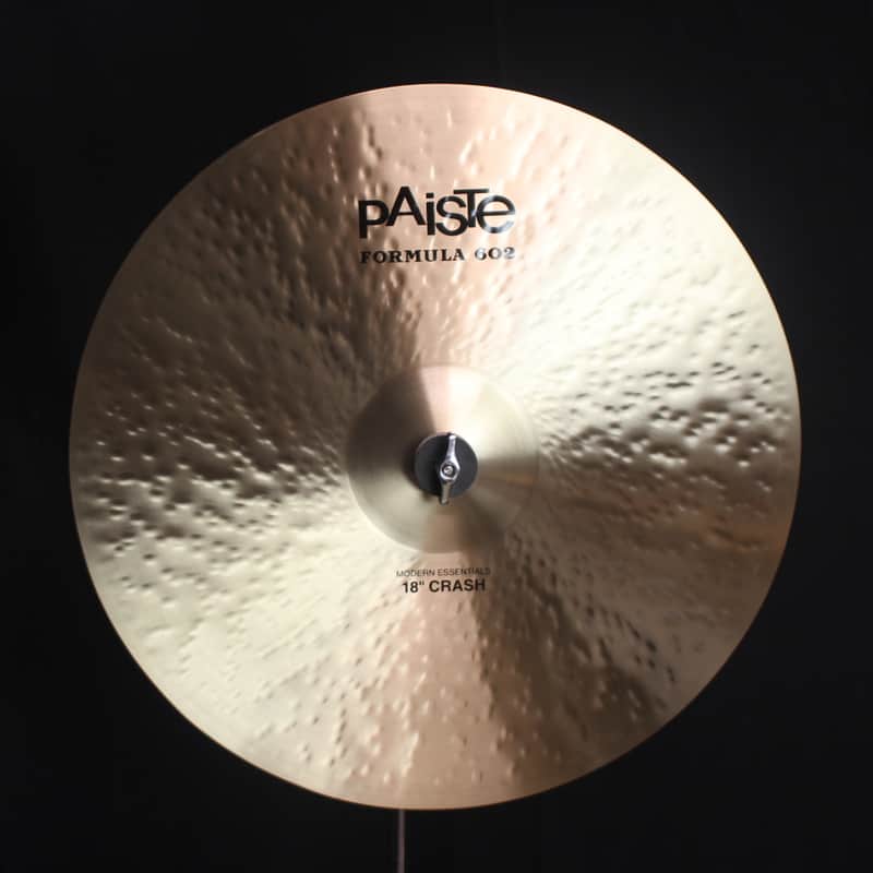 Paiste 18" Formula 602 Modern Essentials Crash - 1479g (video demo) image 1