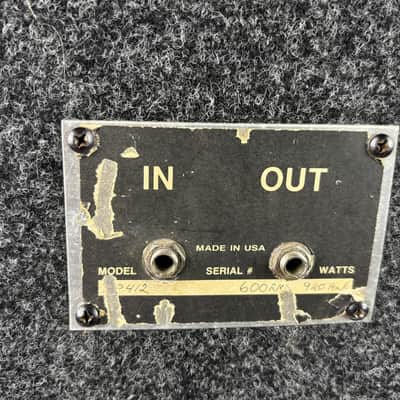 Randall 4x12 electric guitar cabinet (early version, RD electronics) rare image 16