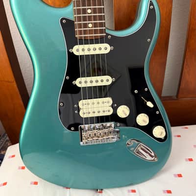 Fender American Professional Classic Stratocaster HSS 2025 - Present - Faded Sherwood Green Metallic