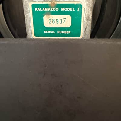 Kalamazoo Model 1 5-Watt 1x10" Guitar Combo 1960s - Black image 4