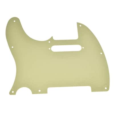 8 Hole Matte Aluminum Tele Pickguard Metal Anodized TL Pickguard Scratch Plate for USA/Mexico Tele/Telecaster Matte Gold image 5