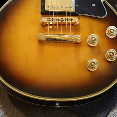 1978 Gibson Les Paul Custom Electric Guitar Tobacco Sunburst + OHSC image 5