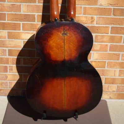 1895 Joseph Bohmann Harp Guitar 6/12 image 9