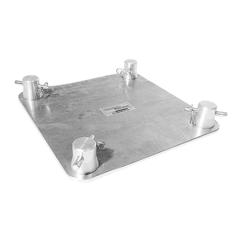Global Truss SQ-F24 BASE Base Plate for F24 Square Truss image 1
