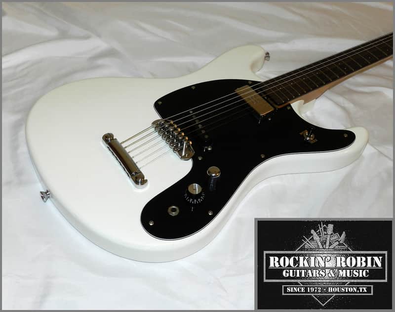 Mosrite Johnny Ramone Signature Fillmore Japan 1996 White w/Ramones Case & COA image 1