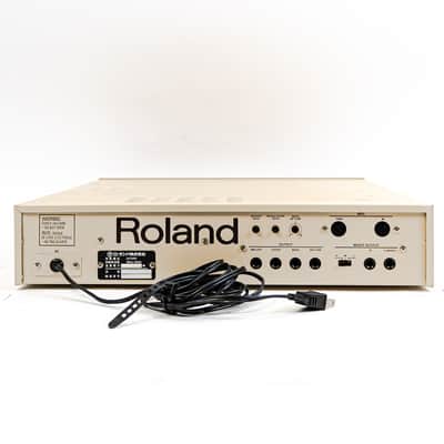 Roland MKS-7 Super Quartet Multi-Timbral Synth Module *Rare White Color* - Layered Juno Tones w/ TR-707 Drum Sounds image 4