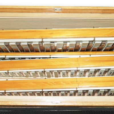 Jupiter Lux Button Accordion 120 Bass 5 Row Concert Bayan B Griff Double Cassotto Converter Free Bass and Stradella, 2691 image 16