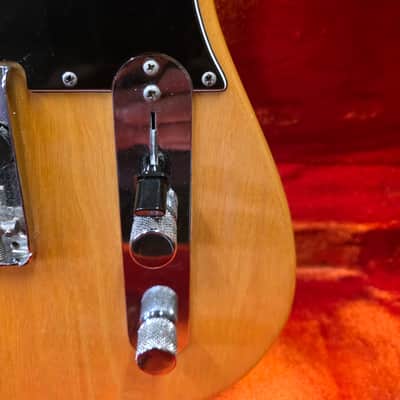 Fender Telecaster Electric Guitar w/ Original Hardshell Case 1973 - Factory Natural image 5
