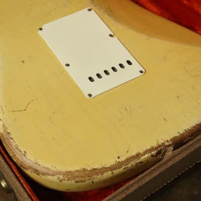Fender Stratocaster 1960 Original Ash Blonde White image 3