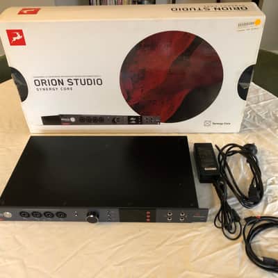 Antelope Audio Orion Studio Synergy Core Thunderbolt Audio Interface with Onboard DSP 2019 - Present - Black image 1