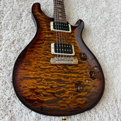 PRS P22 / Custom 22 Piezo Stoptail 10-Top 2012 - 2016 - Black Gold Burst image 6