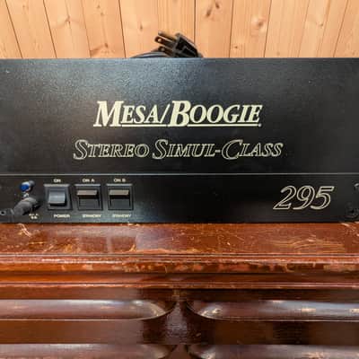 Chris Poland's Mesa Boogie 295 Stereo Simul-Class 2-Channel 95-Watt Power Amplifier 1988-89 image 1