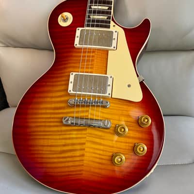Gibson Custom Shop '59 Les Paul Wildwood Spec 60th Anniversary MOD 2019 - Vintage Cherry Sunburst _ R9 1959 Historic Reissue image 8