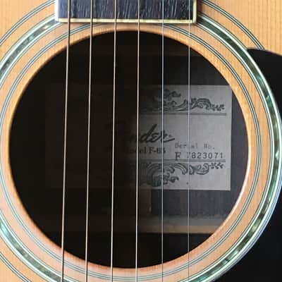 Fender F 65 1973-1978 Natur image 2