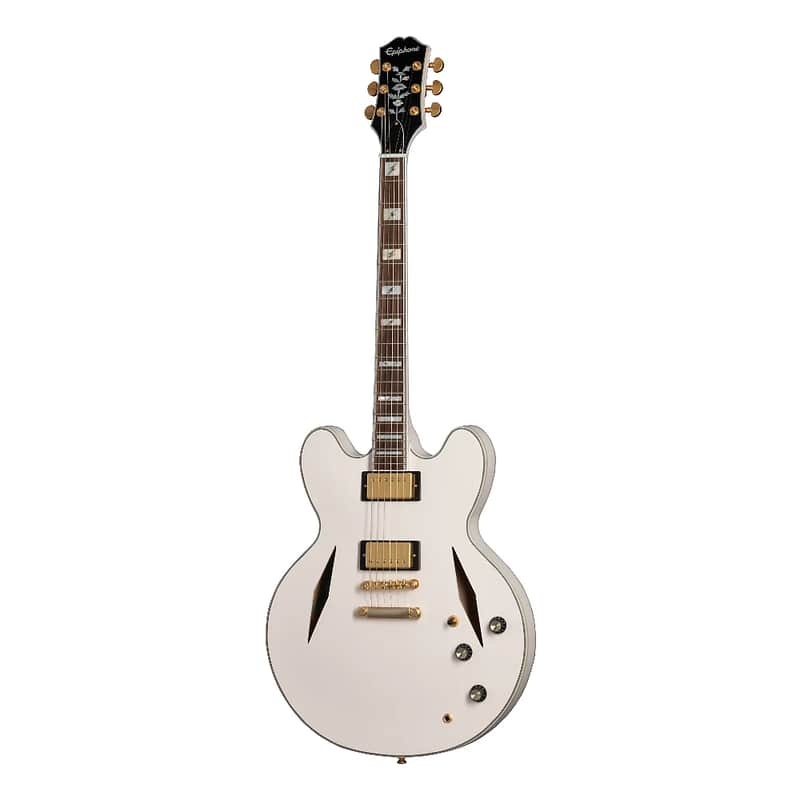 Epiphone Emily Wolfe "White Wolfe" Signature Sheraton image 1