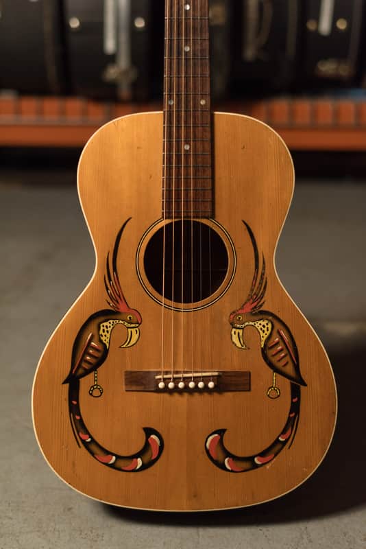 1930s Kel Kroydon KK-1 L-00 “Birds" owned by Jeff Tweedy of Wilco image 1