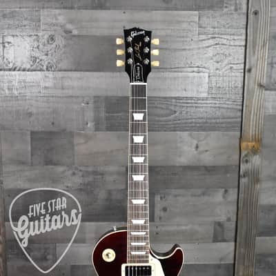 Gibson Les Paul Deluxe 70s - Wine Red with Hard Shell Case image 3