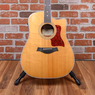 Taylor 410ce Sitka Spruce Top Natural 1999 w/OHSC image 4
