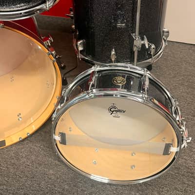 Gretsch Drum Set Catalina Maple 5 Piece Shell Pack w/ Snare Drum Black Stardust image 12