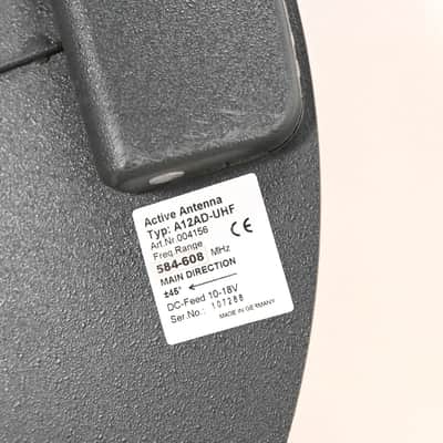 Sennheiser A12AD-UHF Active Antenna 584-608 MHz CG01YS6 image 7