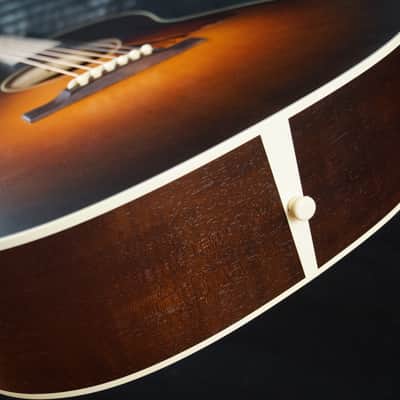 Brand New Iris Guitar Company OOO RCM 12 Fret Slot Head Burst Sitka Spruce / Mahogany 1-3/4" Nut image 6