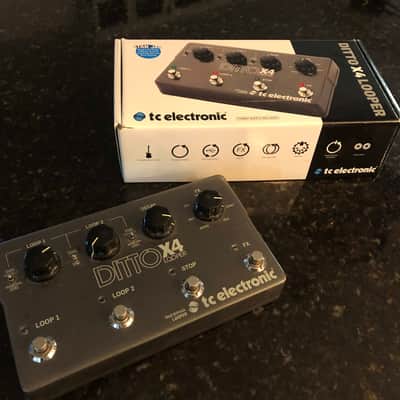 TC Electronic Ditto X4 Looper 2016 - Present - Black image 2
