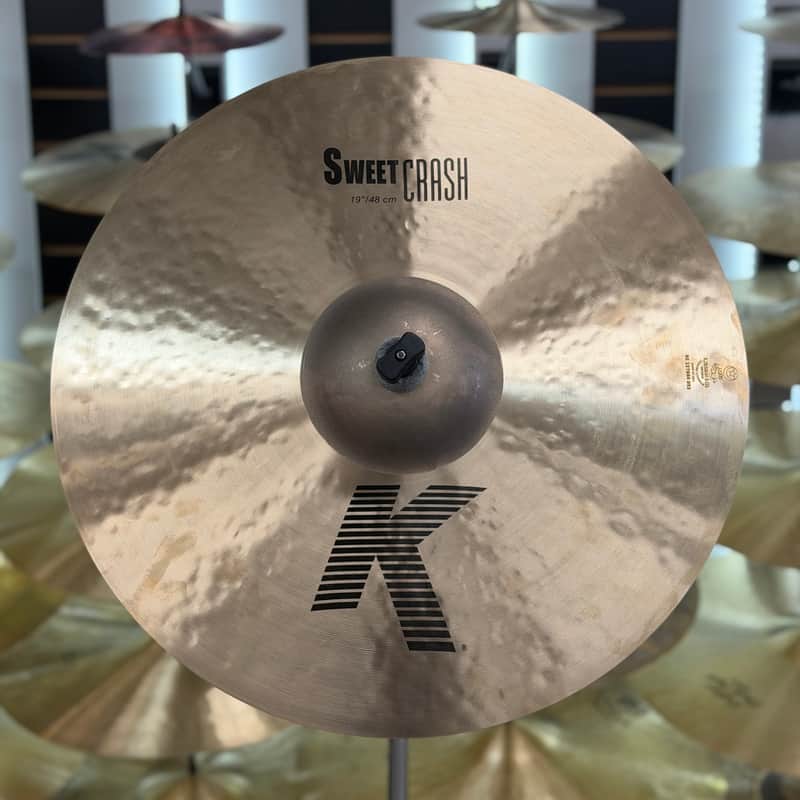ZILDJIAN K0705 19" K ZILDJIAN SWEET CRASH CYMBAL 1428g - FLOOR DEMO image 1