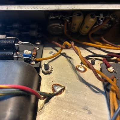 1961 Fender Bandmaster 40-Watt - Blonde + cab image 22