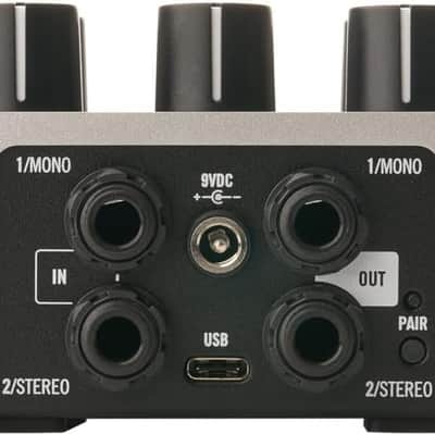 Universal Audio UAFX Knuckles '92 Dual Rec Amplifier Pedal - Bundle with Instrument Cable and 2 Patch Cables image 4