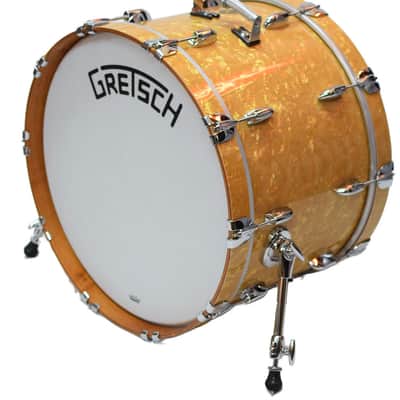 Gretsch USA Broadkaster Antique Pearl 4-pc Kit image 7