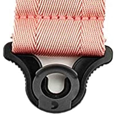 D'Addario 50BAL06 Auto Lock Guitar Strap - New Rose image 3