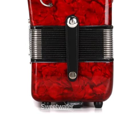 Hohner Hohnica 1303 12 Bass Piano Accordion - Pearl Red (1303-REDd1) image 5