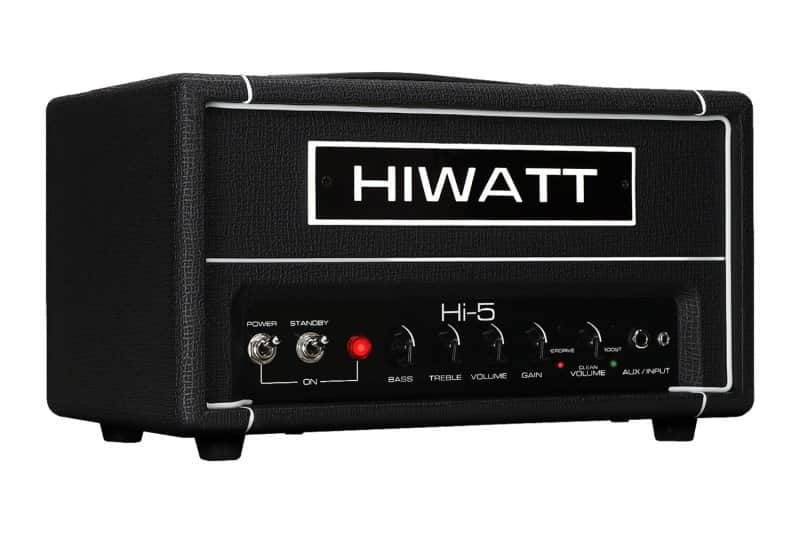 Hiwatt Hi-5 2-Channel 5W Lunchbox Tube Head Amplifier – HI5H-U image 1