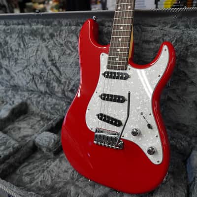 Schecter USA CUSTOM SHOP Traditional Vintage Red SSS 6-String w/ Black Tweed Case (2024) image 8