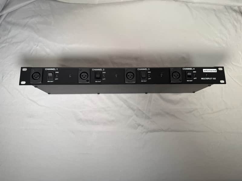 Whirlwind 1x2 4 Channel Transformer Balanced Multisplit Bild 1