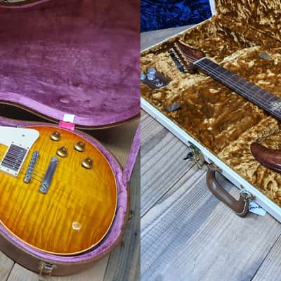 2003 Gibson Historic 59 & 2015 Suhr Standard Carve Top Collection Koa Limited image 1