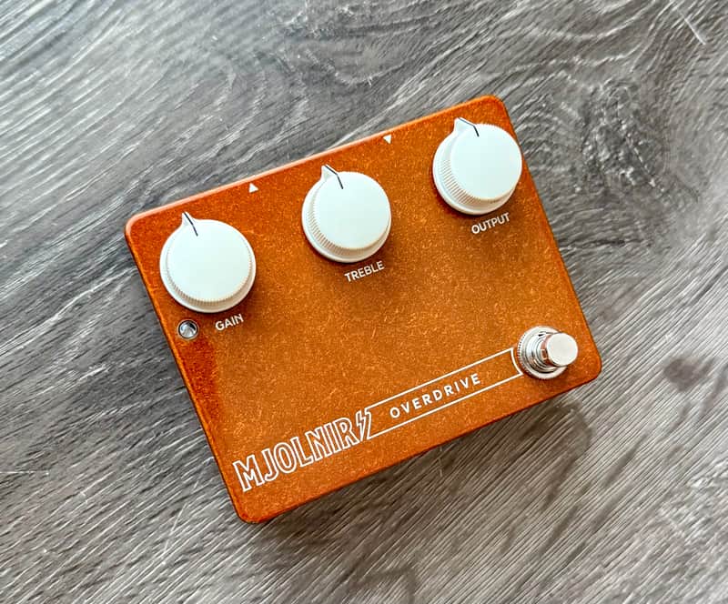 Mythos Pedals Joey Landreth Signature Mjolnir Overdrive V2 2023 - Present - Copper image 1