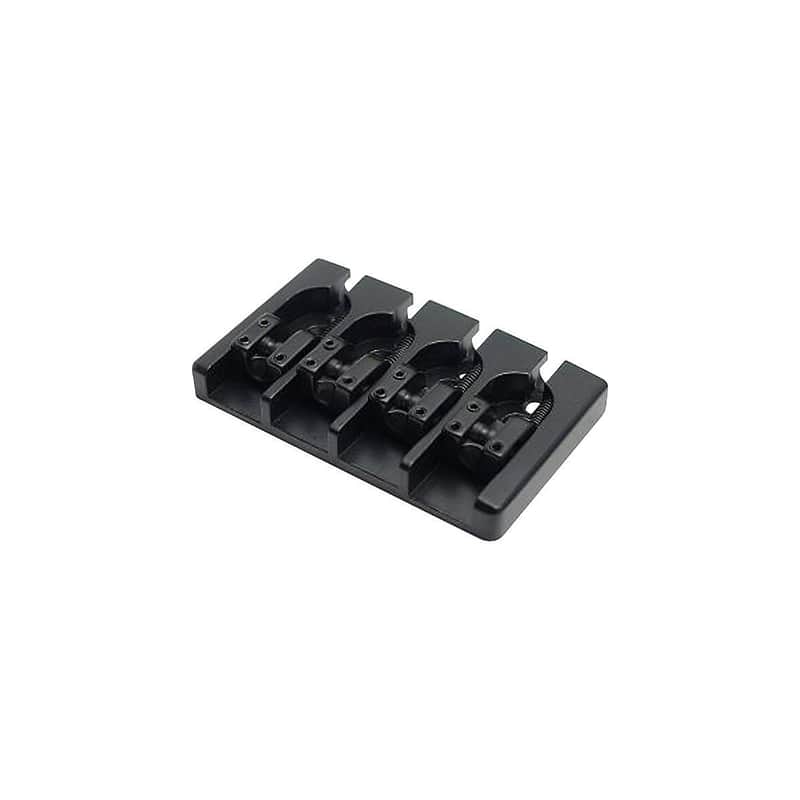 Graph Tech PN-8370-05 Ghost Loaded Hipshot-Style Bass Bridge w/ Piezo Pickups - 5-String image 1