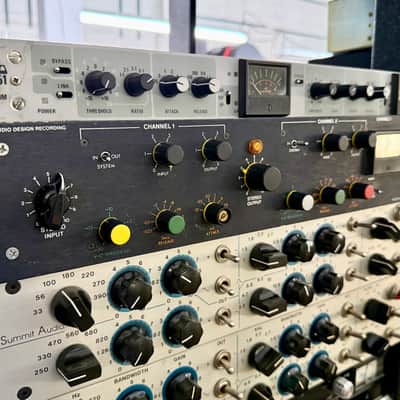 ADR F690-RS Stereo compex voice over limiter analog compressor expander original vintage UK England image 3