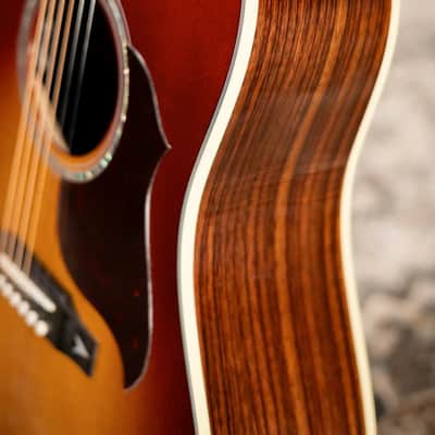 Gibson Songwriter Recording Artist Acoustic / Electric Guitar - Rosewood Burst with Hardshell Case image 12