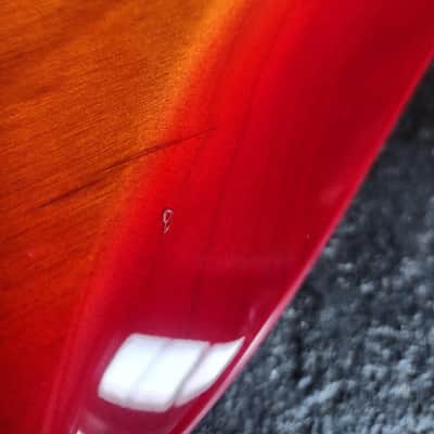 Fender Player Strat partscaster 2015 - cherry burst image 14