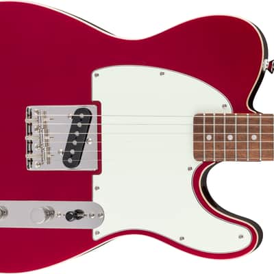 Squier Classic Vibe Custom Esquire Laurel Fingerboard Parchment Pickguard Candy Apple Red image 1